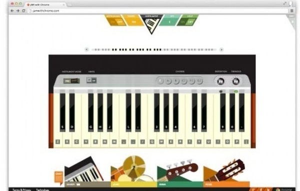 FWA winner | JAM with Chrome #music #illustration #web