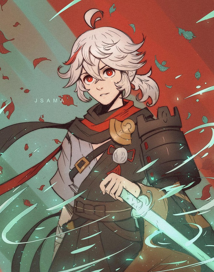 Kazuha by JsamaArt