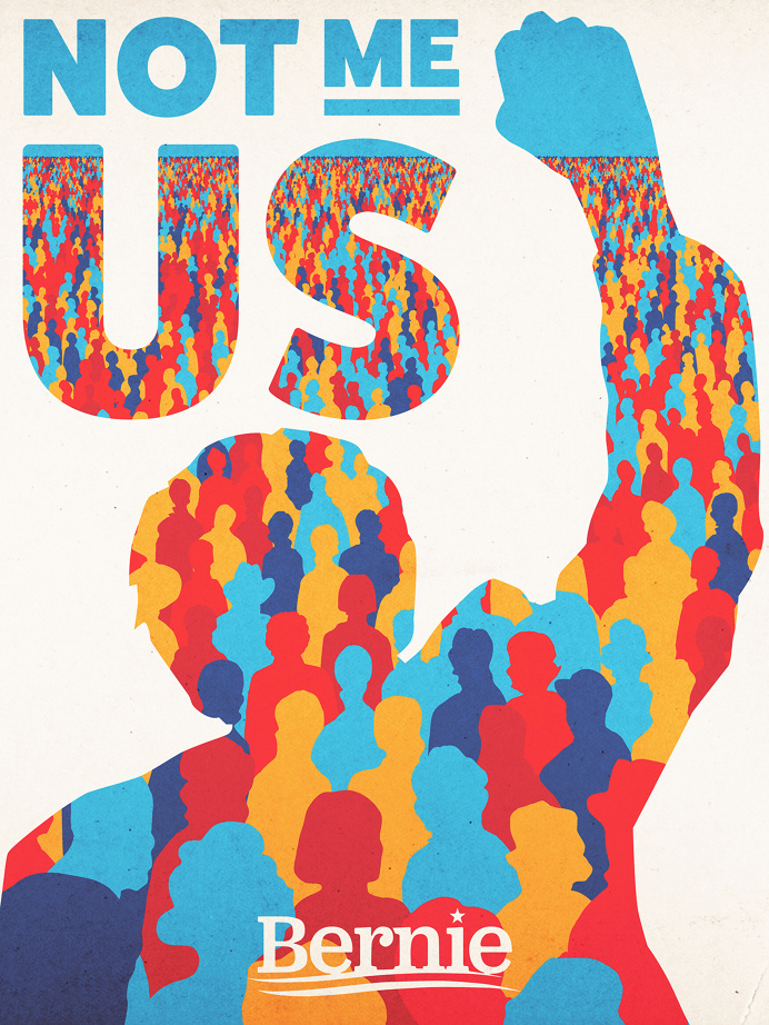 #feelthebern #bernie #sanders #poster #politics #america #people