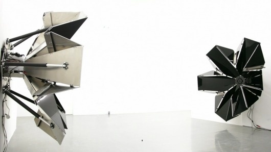 Versus [c++, Objects] - New kinetic sound installation by David Letellier | CreativeApplications.Net #installation #art #letellier #david #kinetic