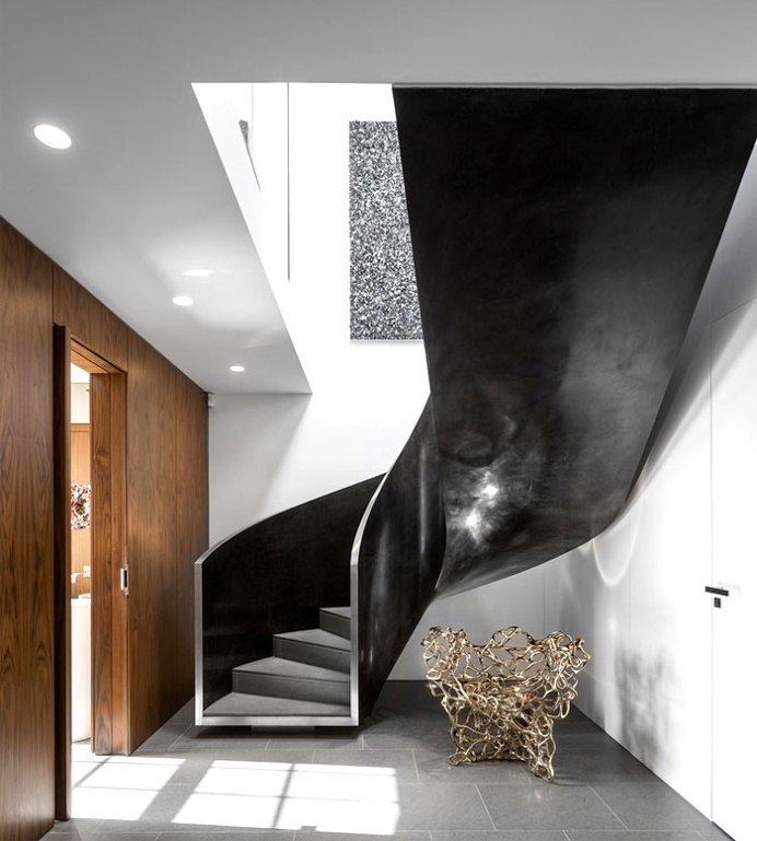London Penthouse by Fernanda Marques Arquitetos Associados - stairs, staircase, stairway, architecture, interior design, home #design, #stai