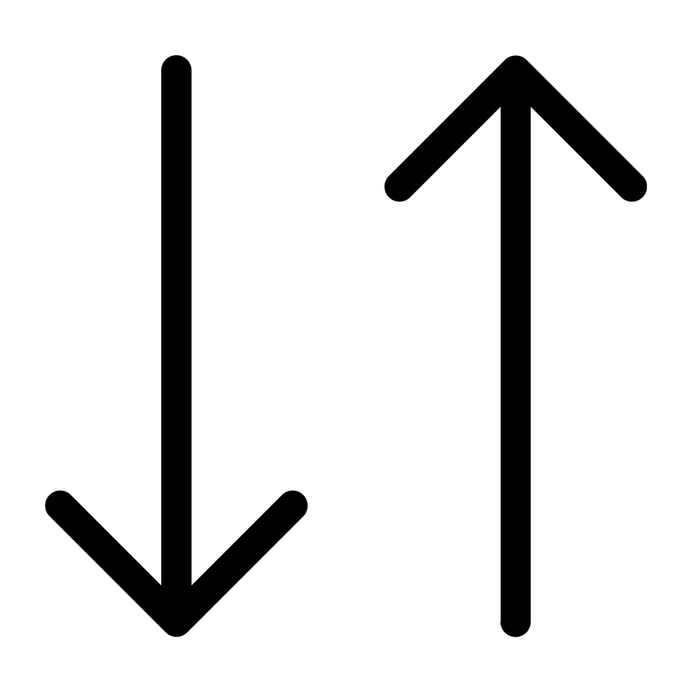 See more icon inspiration related to sort, switch, arrow, swap, arrows, vertical, orientation and interface on Flaticon.