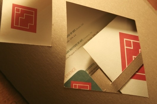 Identity Redesign on the Behance Network #cut #branding #retro #resume #envelope #vintage #chipboard #di #logo #folder