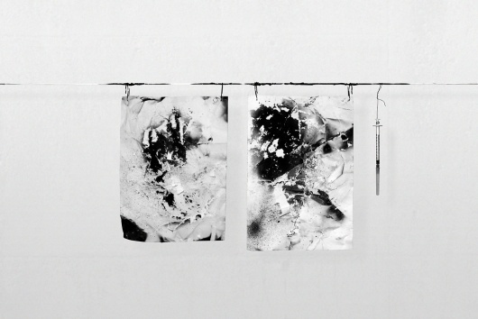 toxic #needle #damaged #white #eroded