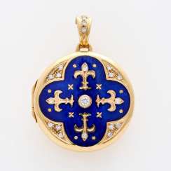 VICTOR MAYER, FABERGÉ Medaillon,