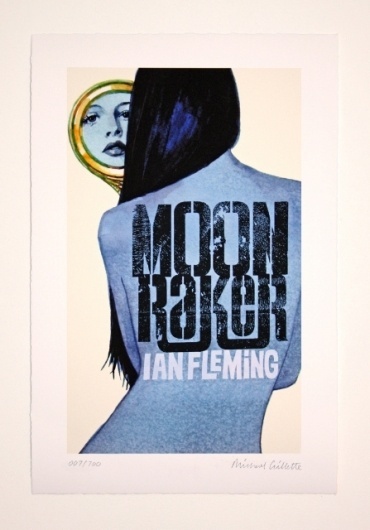Awesome Robo!: 15 James Bond Pinup Prints By Michael Gillette #bond #james #poster #film #007