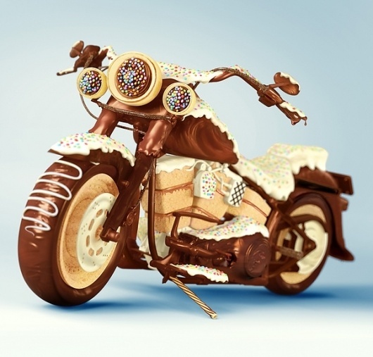 Stuff made of Chocolate on the Behance Network #advertising
