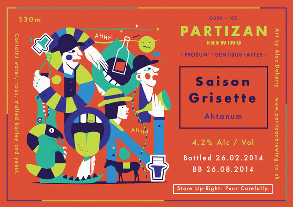 Partizan Brewing Saison Grisette G000 102 #brewery #partizan