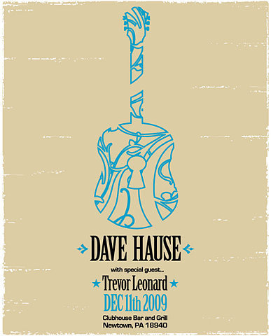 GigPosters.com - Dave Hause #gig #poster