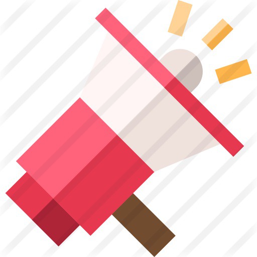 See more icon inspiration related to promote, promotion, announcer, announcement, shout, bullhorn, loudspeaker, electronics, megaphone and communications on Flaticon.
