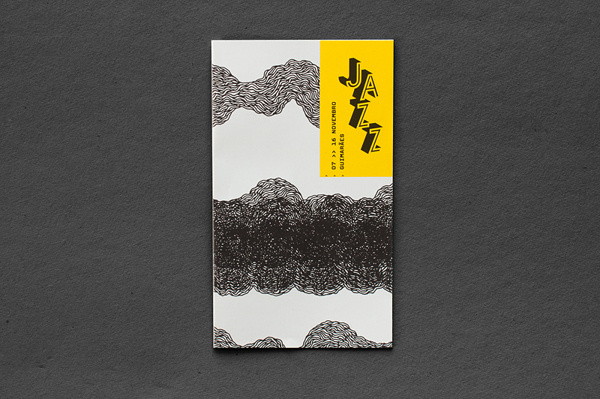 Guimarães Jazz 2013 on Behance #guide #jazz #print #design #graphic #book #portugal #music #typography