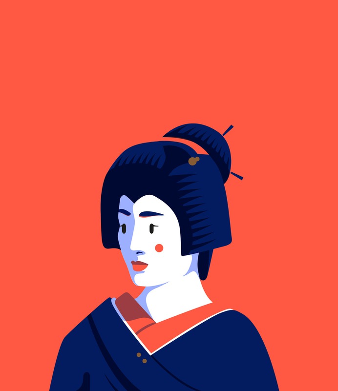 Philippe Nicolas - Illustration & design - Traditional Japanese symbols & icons