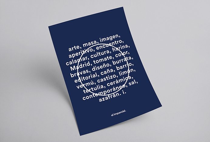 el imparcial. by Xavi Martinez #print #graphic design #poster #typography