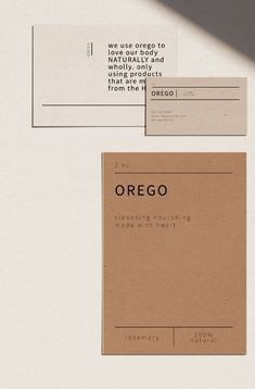 clean minimal branding - Rebecca Konrad