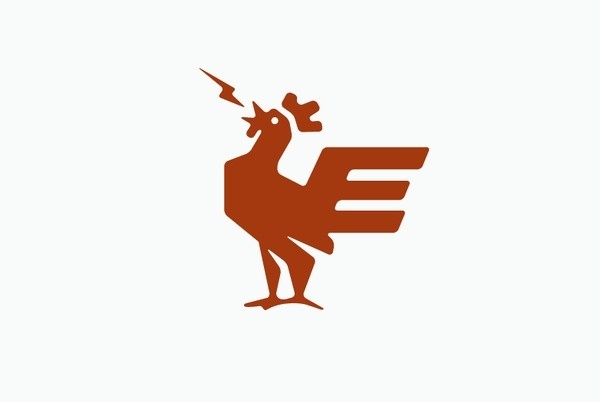 Eastside Music logo by Murray Karl Hébert #music #logo #rooster #eastside