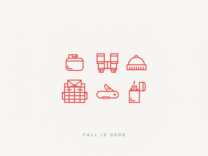 Fall Is Here #icon #picto #symbol #pictrogram