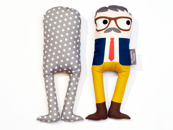 Jean Louis #glasses #simone #cotton #organic #soft #character #toy