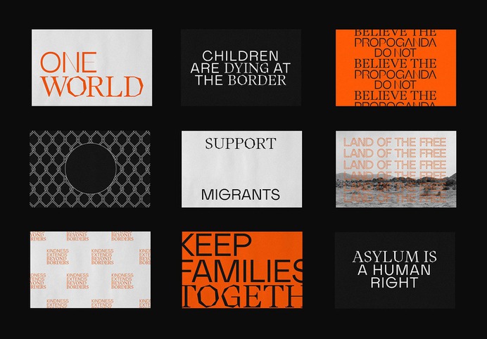 Flags of America Design - Mindsparkle Mag Anjela Freyja designed Flags of America. When migrants venture through the desert in hopes to arrive to America, they do out of desperation and the necessity for health and refuge. #logo #packaging #identity #branding #design #color #photography #graphic #design #gallery #blog #project #mindsparkle #mag #beautiful #portfolio #designer