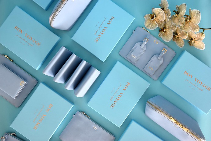 Bon Voyage - Mindsparkle Mag Natasha Gutsan designed the branding for Bon Voyage – a designer brand of luxury vegan personal and travel goods for the discerning traveller. #logo #packaging #identity #branding #design #color #photography #graphic #design #gallery #blog #project #mindsparkle #mag #beautiful #portfolio #designer