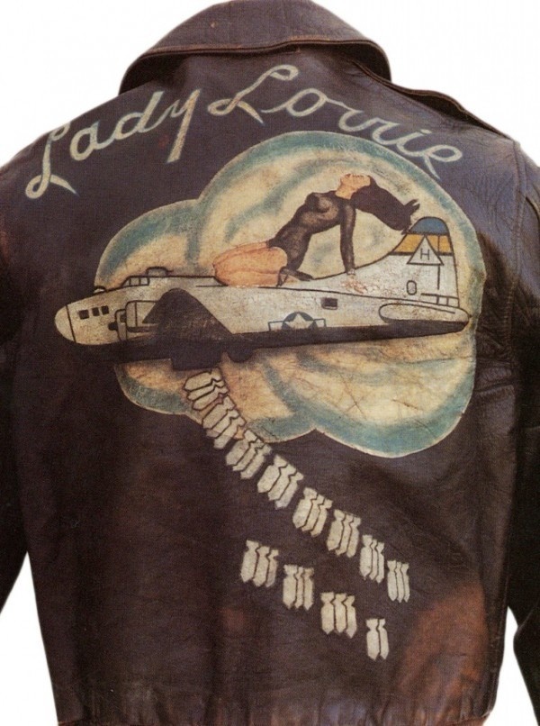 4_wwii bomber jacket art jacket_ladylorrie2 762x1024 #fashion