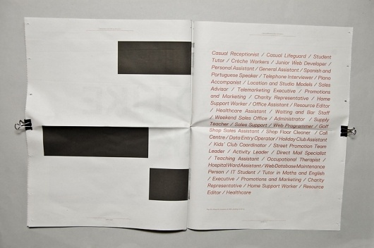 Third Year Publication // Plan B #newsprint #plan #lucas #publication #b #myles