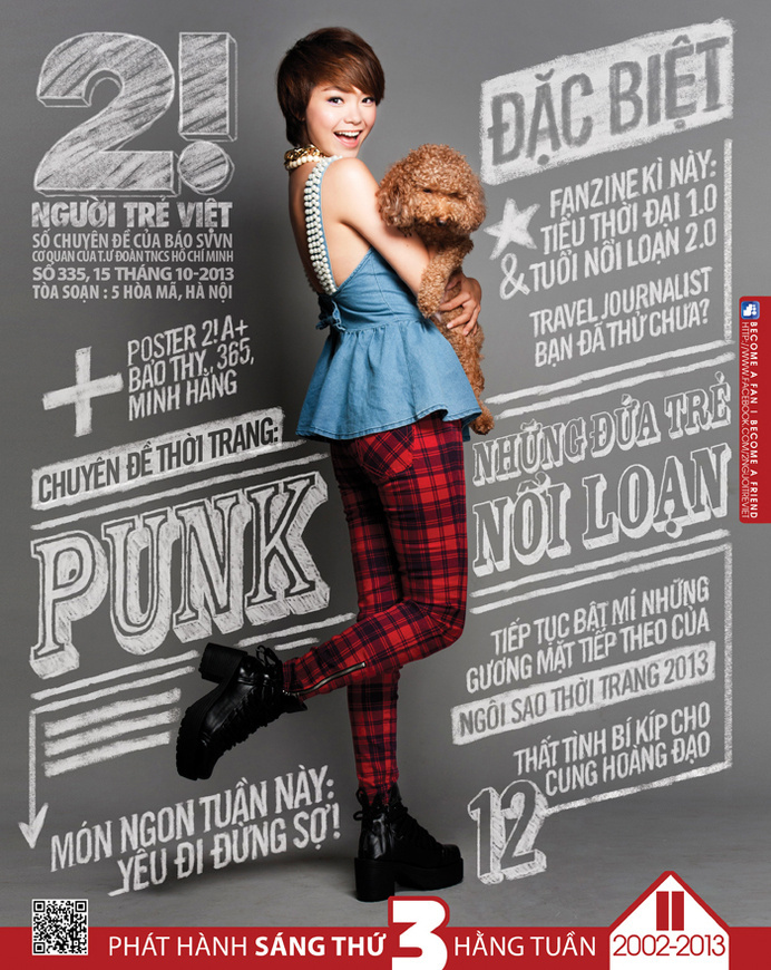 My Cover Design for Vietnamese Youngsters' Magazine #lettering #design #cover #magazine #typography