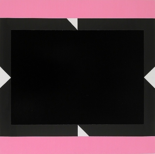Flare, 2009 Oil on wood 20×20 in. « #voisine #painting #don #art