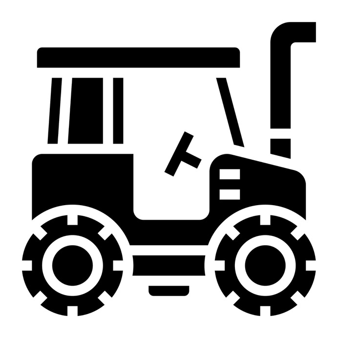 See more icon inspiration related to tractor, farming and gardening, agriculture, side view, transportation, vehicle, profile and transport on Flaticon.