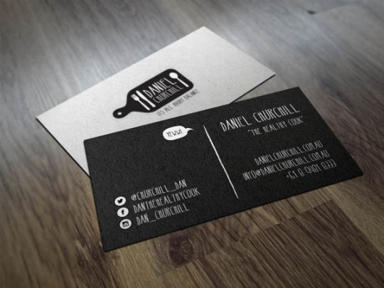 Chef Business Card