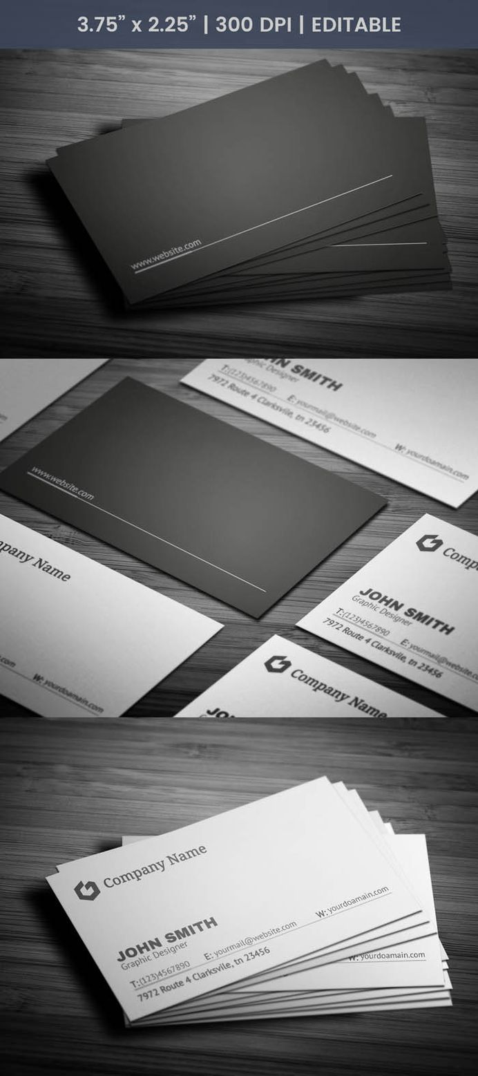Free Consultant Business Card Template