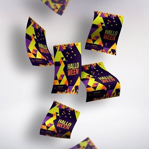Halloween is coming up! 😱👻💀 https://goo.gl/9uuJnc #inspiration #poster #halloween #flyer #invitation #pattern #colorful #branding