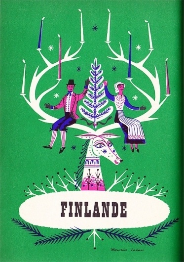Vintage illustrations of European countries | Art and design inspiration from around the world - CreativeRoots #design #illustration #vintage #art #typography
