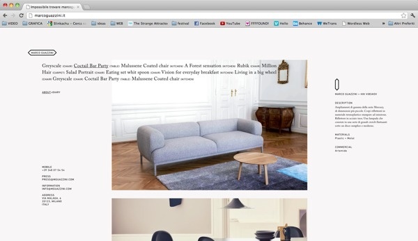Marco Guazzini on Behance #product #brand #webdesign #designer