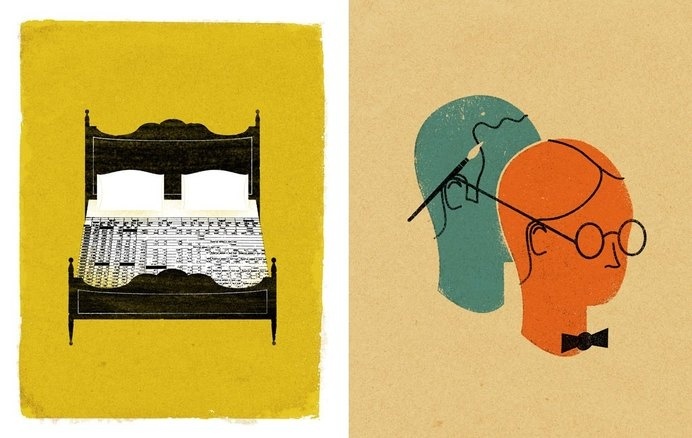 The Best Part - A Daily Art and Design Blog: The Heads of State #of #illustration #state #heads