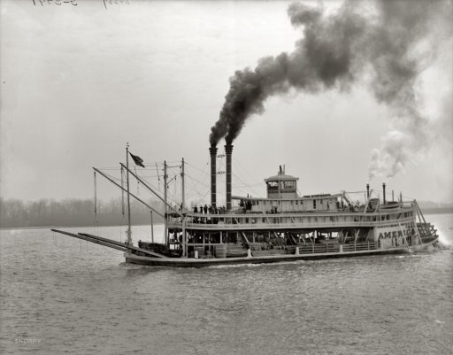 America: 1900 | Shorpy Historic Photo Archive #boat