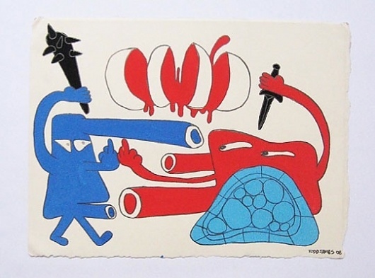 todd-james-exhibition-2.jpg (540×401) #illustration