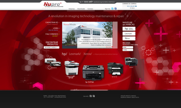 Nupro #webdesign
