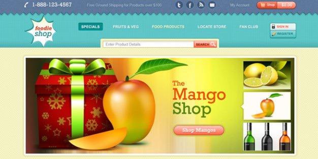 Commerce website template design psd Free Psd. See more inspiration related to Design, Template, Website, Web design, Ecommerce, Psd, Website template, Commerce and Horizontal on Freepik.