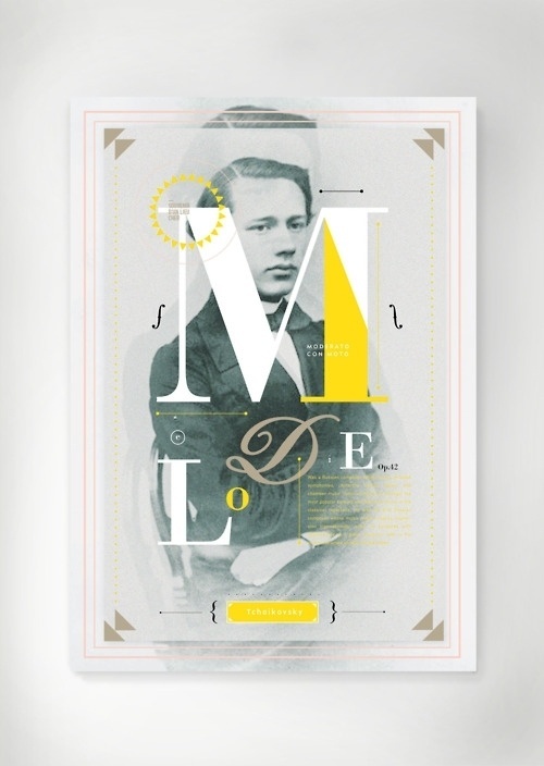 Classic composer poster series - Tchaikovsky #poster