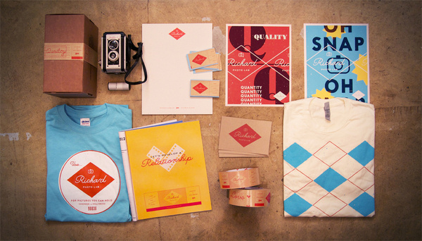 RPL_1 #matchstic #tape #prints #lab #camera #photo #richard #shirt #collateral #poster #cards