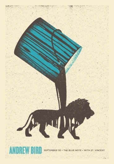 Andrew Bird : Garrett Karol #gigposter #design #screenprint #poster