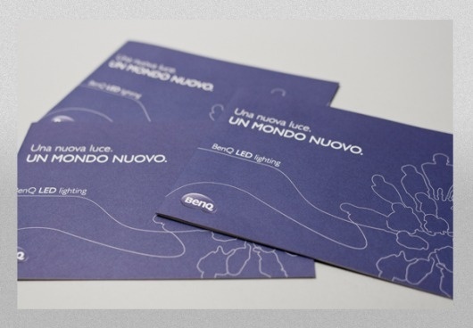 BenQ LED Lighting #twintip #catalog #liflet #purple #recycled #brochure #green