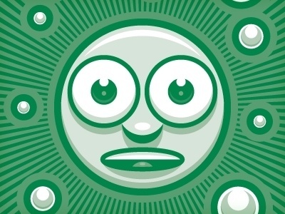 Dribbble - Orbs of Contempt by Von Glitschka #eyes