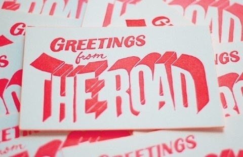 Q & A with Jennifer Heuer | The Casual Optimist #postcard #bold #typography