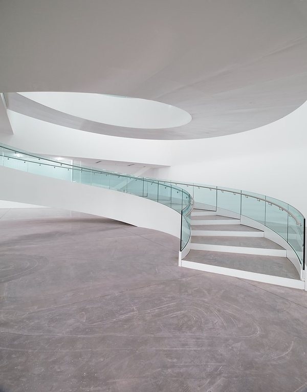 CJWHO ™ (Villa Méditerranée by Stefano Boeri Architetti) #water #france #office #design #interiors #glass #photography #architecture #stairs #marsaille
