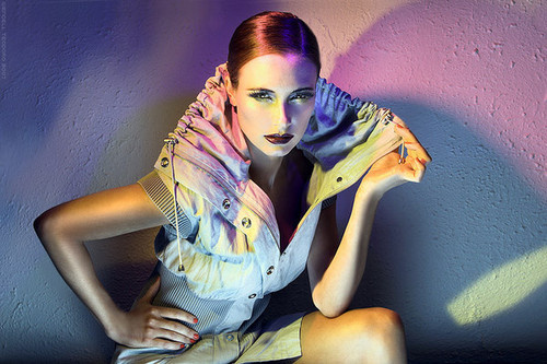 Neon Fashion Photography