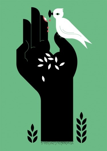 Seize the proffered hand - yehteh #hand #bird