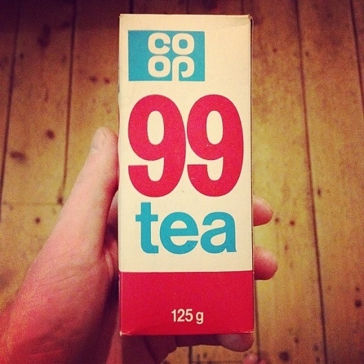 Coop Tea Packaging #coop #vintage #packaging