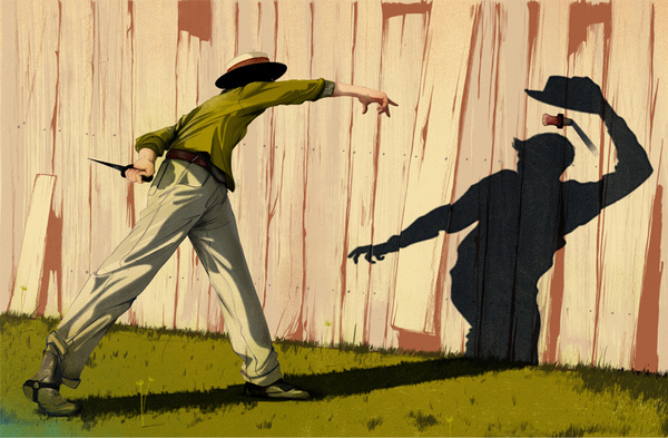Jonathan Bartlett #illustration #shadow