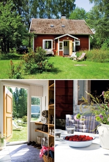 a lovely cottage in småland, sweden | the style files #country #relaxing #house